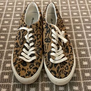 Cheetah Print Madewell Fashion Sneakers